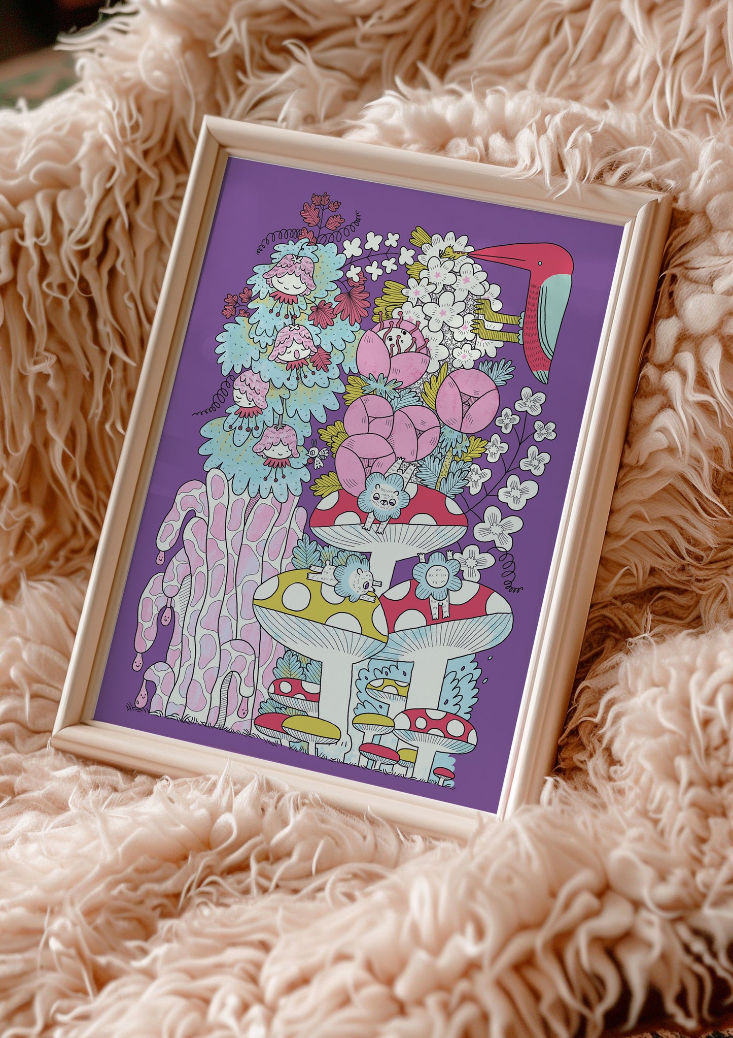 Art Print - Mushrooms