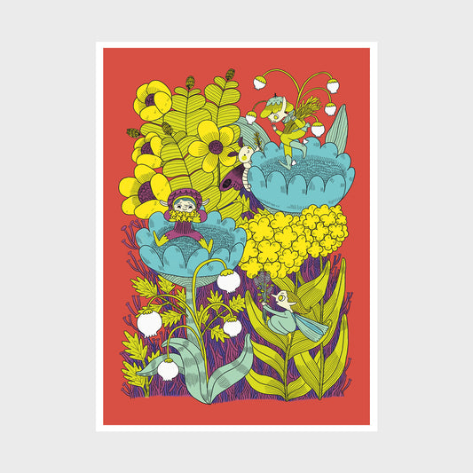 Art Print - Fairy Garden